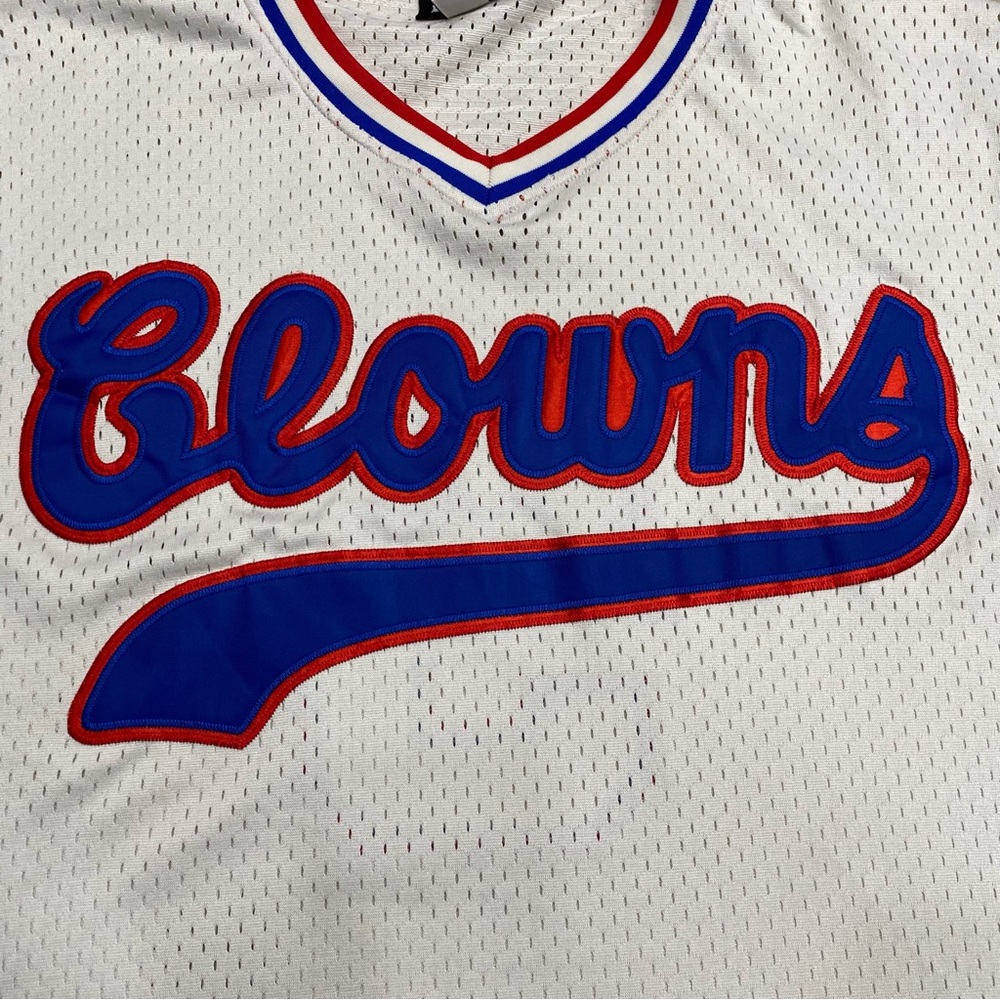 Negro League Indianapolis Clowns Mesh V-Neck Baseball Jersey size XXL - Picture 3 of 6